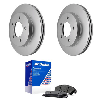ACDelco® - Silver™ Front Brake Kit with Semi-Metallic Pads