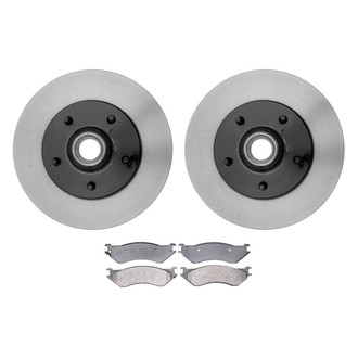 ACDelco® - Silver™ Front Brake Kit with Semi-Metallic Pads