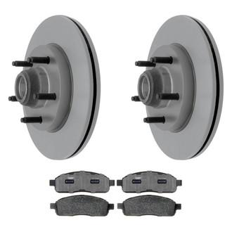 ACDelco® - Silver™ Front Brake Kit with Semi-Metallic Pads