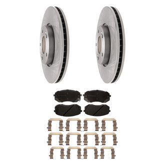 ACDelco® - Silver™ Front Brake Kit with Ceramic Pads