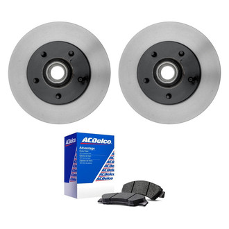 ACDelco® - Silver™ Front Brake Kit with Semi-Metallic Pads
