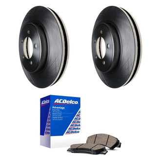 ACDelco® BNDL-31001156 - Silver™ Front Brake Kit with Ceramic Pads
