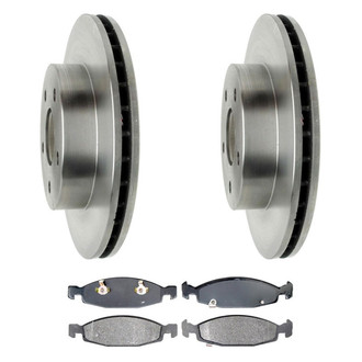 ACDelco® - Silver™ Brake Kit with Semi-Metallic Pads