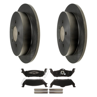 ACDelco® - Silver™ Brake Kit with Ceramic Pads