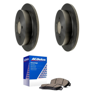 ACDelco® - Silver™ Rear Brake Kit with Ceramic Pads