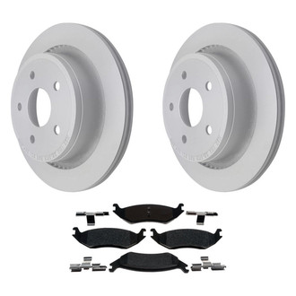 ACDelco® - Silver™ Rear Brake Kit with Semi-Metallic Pads