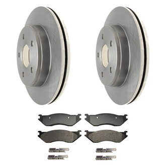ACDelco® - Silver™ Brake Kit with Semi-Metallic Pads