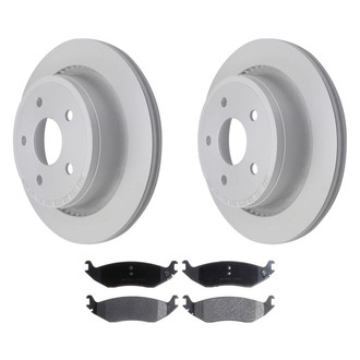 ACDelco® - Silver™ Rear Brake Kit with Semi-Metallic Pads