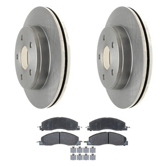 ACDelco® - Silver™ Front Brake Kit with Semi-Metallic Pads