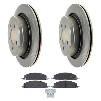 ACDelco® - Silver™ Rear Brake Kit with Semi-Metallic Pads