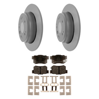 ACDelco® BNDL-31001316 - Silver™ Rear Brake Kit with Ceramic Pads