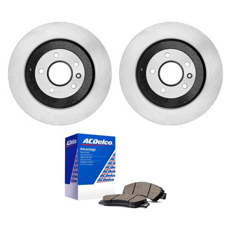 ACDelco® - Silver™ Rear Brake Kit with Ceramic Pads