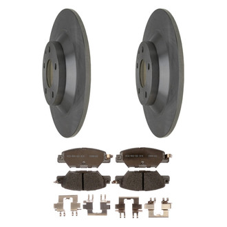 ACDelco® BNDL-31001367 - Silver™ Rear Brake Kit with Ceramic Pads