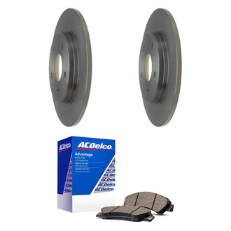 ACDelco® - Silver™ Rear Brake Kit with Ceramic Pads