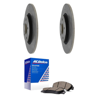 ACDelco® - Silver™ Rear Brake Kit with Ceramic Pads