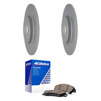ACDelco® - Silver™ Rear Brake Kit with Ceramic Pads