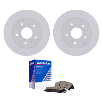 ACDelco® - Silver™ Rear Brake Kit with Ceramic Pads