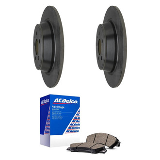 ACDelco® - Silver™ Rear Brake Kit with Ceramic Pads