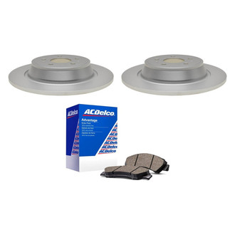 ACDelco® - Silver™ Rear Brake Kit with Ceramic Pads