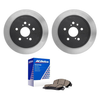 ACDelco® - Silver™ Rear Brake Kit with Ceramic Pads