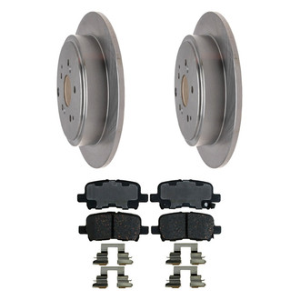 ACDelco® - Silver™ Brake Kit with Ceramic Pads