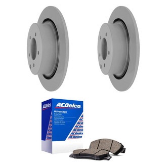 ACDelco® - Silver™ Rear Brake Kit with Ceramic Pads