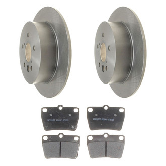 ACDelco® - Silver™ Rear Brake Kit with Ceramic Pads