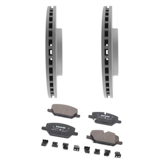 ACDelco® - Silver™ Front Brake Kit with Semi-Metallic Pads