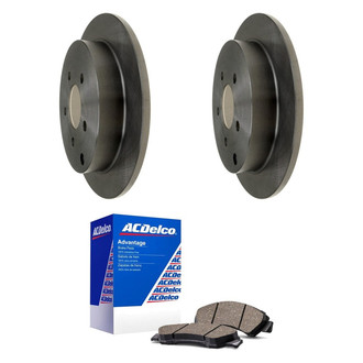 ACDelco® - Silver™ Rear Brake Kit with Ceramic Pads