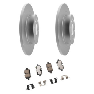 ACDelco® - Silver™ Rear Brake Kit with Semi-Metallic Pads