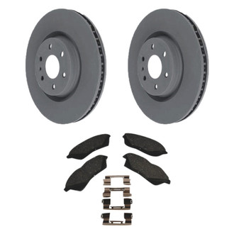 ACDelco® - GM Genuine Parts™ Plain Brake Kit with Semi-Metallic Pads