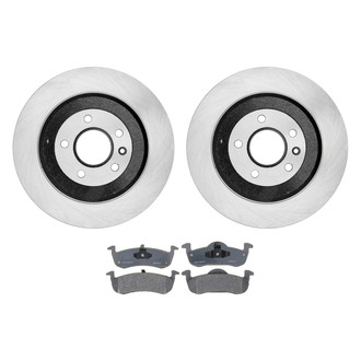 ACDelco® - Silver™ Rear Brake Kit with Semi-Metallic Pads