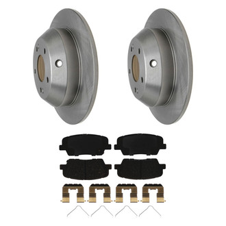 ACDelco® - Silver™ Rear Brake Kit with Ceramic Pads