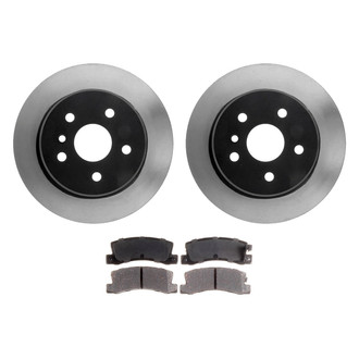 ACDelco® - Silver™ Rear Brake Kit with Ceramic Pads