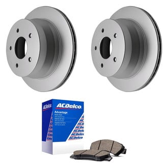 ACDelco® - Silver™ Rear Brake Kit with Ceramic Pads