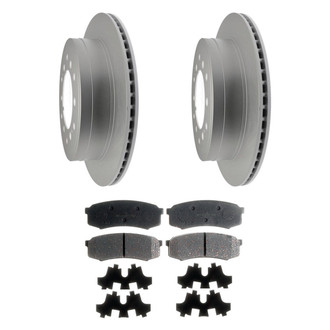 ACDelco® - Silver™ Brake Kit with Ceramic Pads