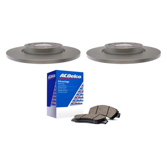 ACDelco® - Silver™ Rear Brake Kit with Ceramic Pads