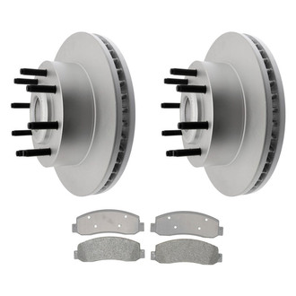 ACDelco® - Silver™ Front Brake Kit with Semi-Metallic Pads