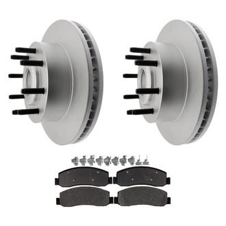 ACDelco® - Silver™ Front Brake Kit with Semi-Metallic Pads