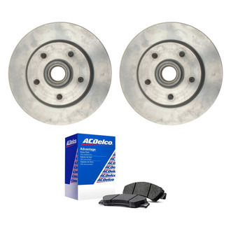 ACDelco® - Silver™ Front Brake Kit with Semi-Metallic Pads