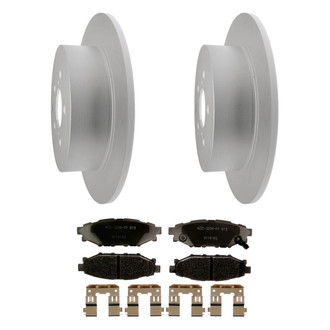 ACDelco® - Silver™ Rear Brake Kit with Ceramic Pads