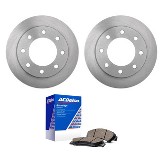 ACDelco® - Silver™ Front Brake Kit with Ceramic Pads
