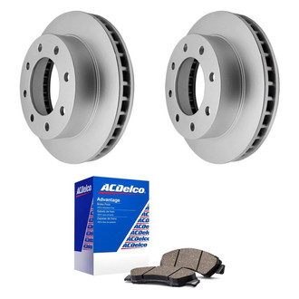 ACDelco® - Silver™ Front Brake Kit with Ceramic Pads