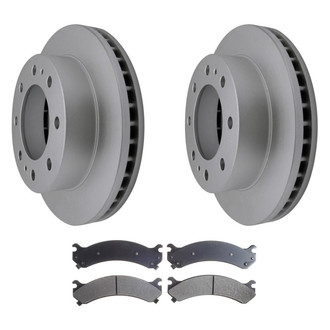 ACDelco® - Silver™ Front Brake Kit with Ceramic Pads