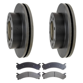 ACDelco® - Silver™ Front Brake Kit with Ceramic Pads