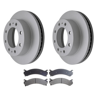 ACDelco® - Silver™ Front Brake Kit with Ceramic Pads
