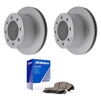 ACDelco® - Silver™ Rear Brake Kit with Ceramic Pads