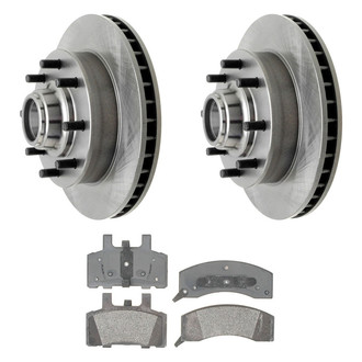 ACDelco® - Silver™ Front Brake Kit with Ceramic Pads