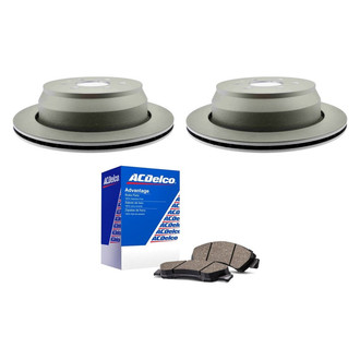 ACDelco® - Silver™ Rear Brake Kit with Ceramic Pads