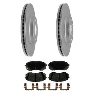 ACDelco® - Silver™ Front Brake Kit with Ceramic Pads